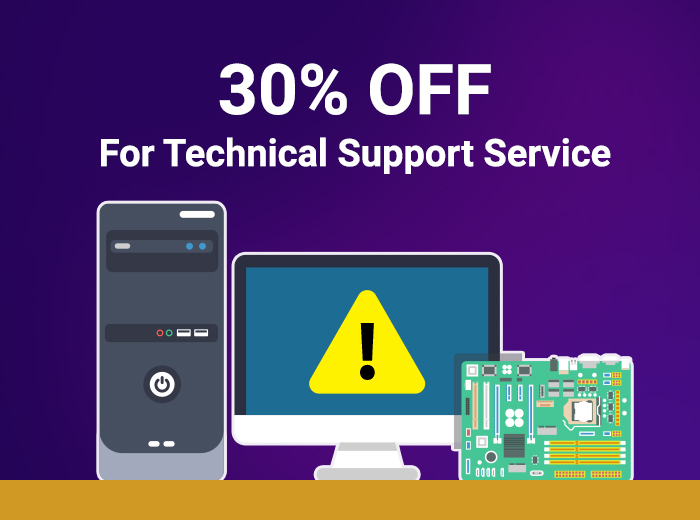 30 off techical support service