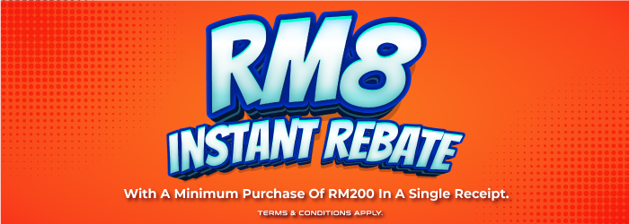 RM8 Instant Rebate